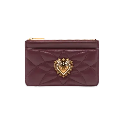 Dolce&Gabbana Devotion Card Holder "Violet"