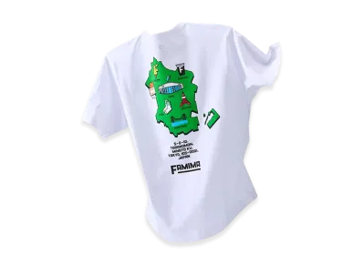 FamilyMart Convenience Wear x NIGO Outer T-Shirt Azabudai Map "White"