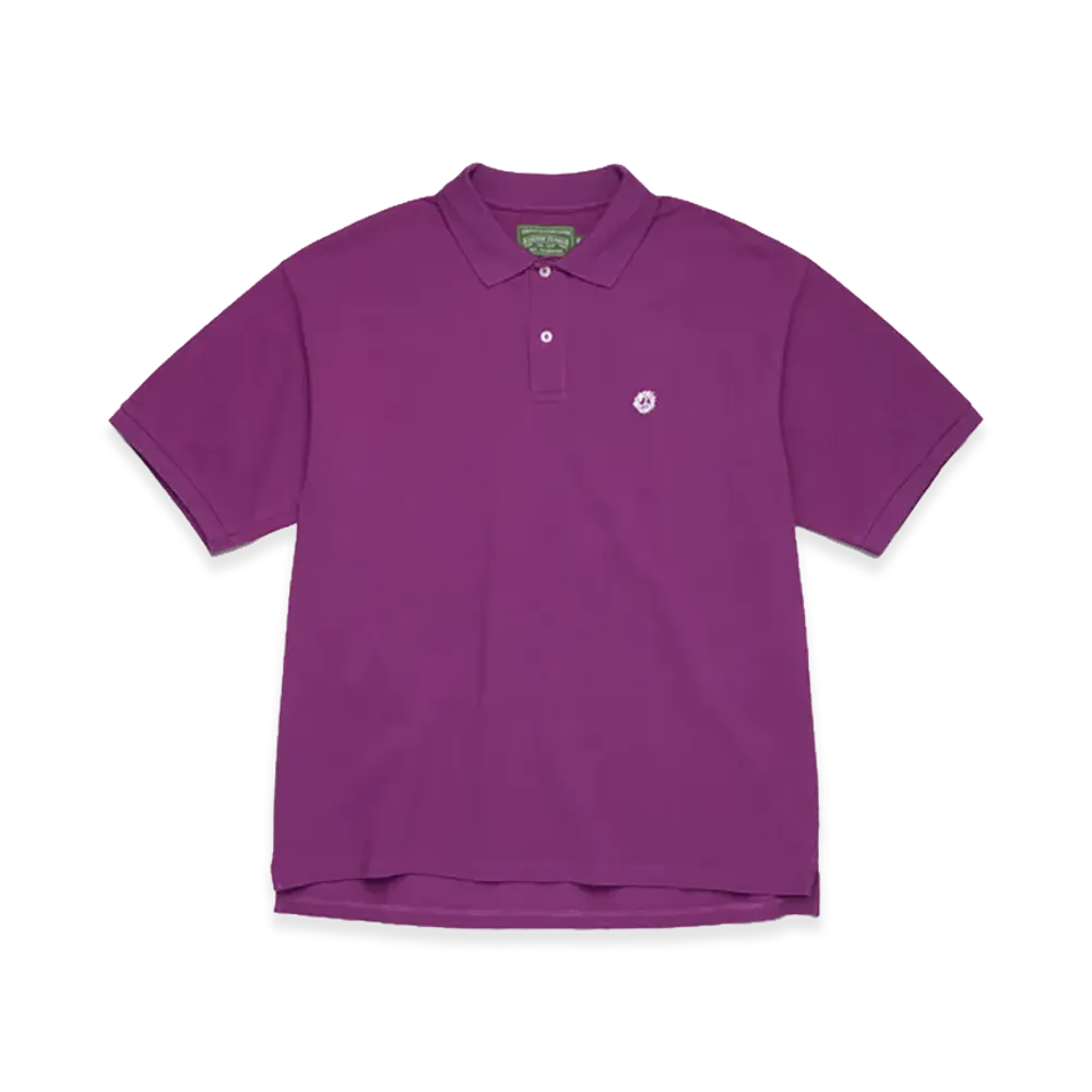 DENIM TEARS Peace Wreath Polo "Purple"