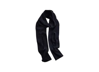 NICENESS Toby Vicuña Cashmere Sleeve Muffler "Navy"