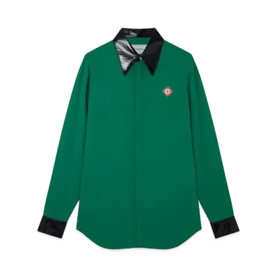 Casablanca Collared Shirt "Green"