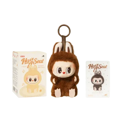 POP MART THE MONSTERS (LABUBU) Have a Seat Plush Series DUODUO (Secret)