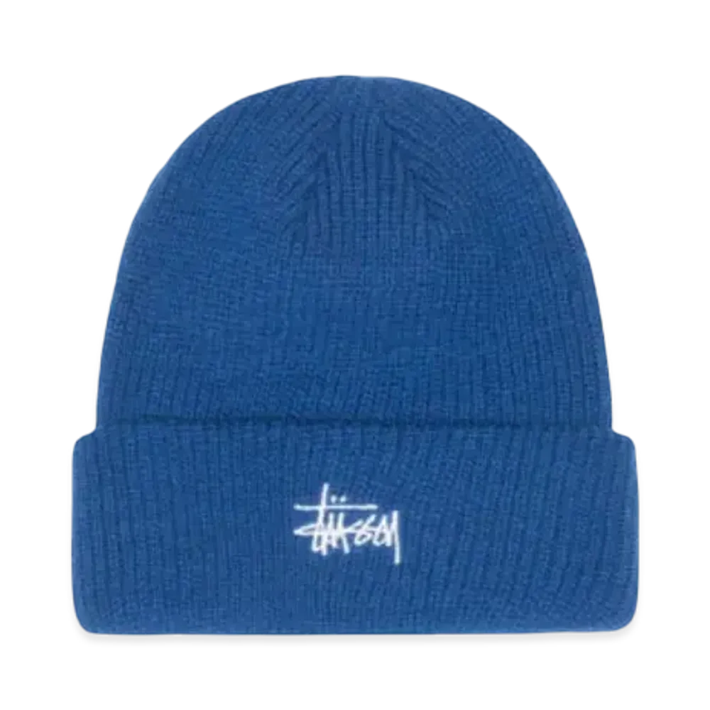 Stussy Basic Cuff Beanie "Azure"