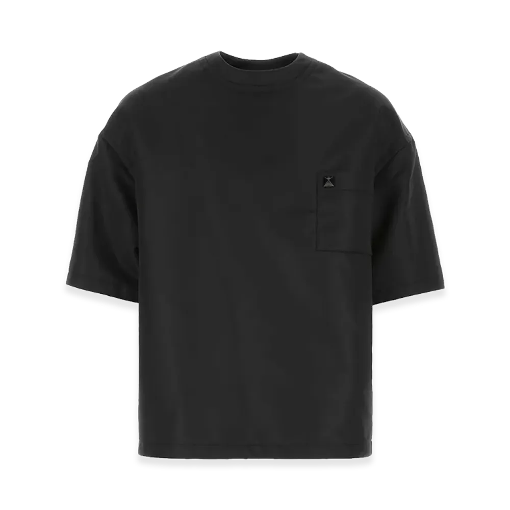 Valentino Nylon Oversize Shirt "Black"