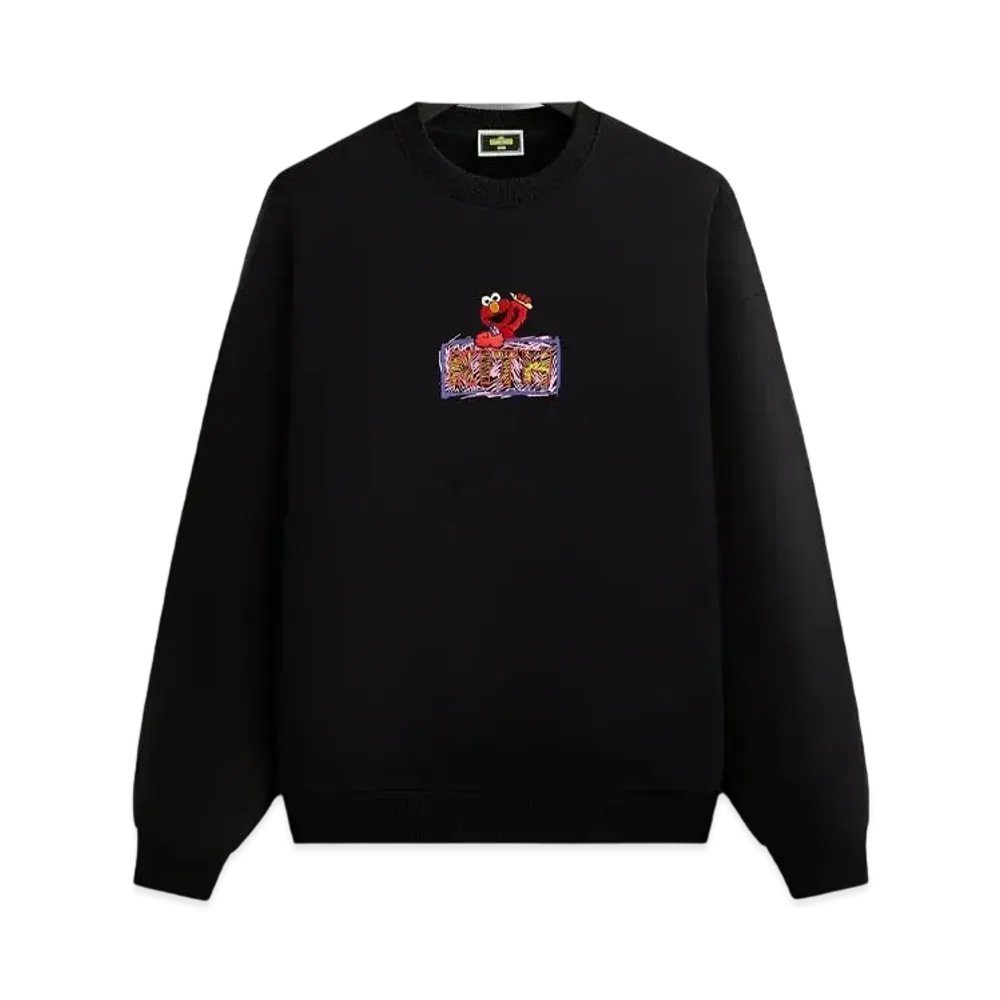 Kith x Sesame Street Elmo Nelson Crewneck "Black"