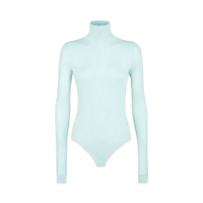 FENDI Women's Viscose Bodysuit "Light Blue"