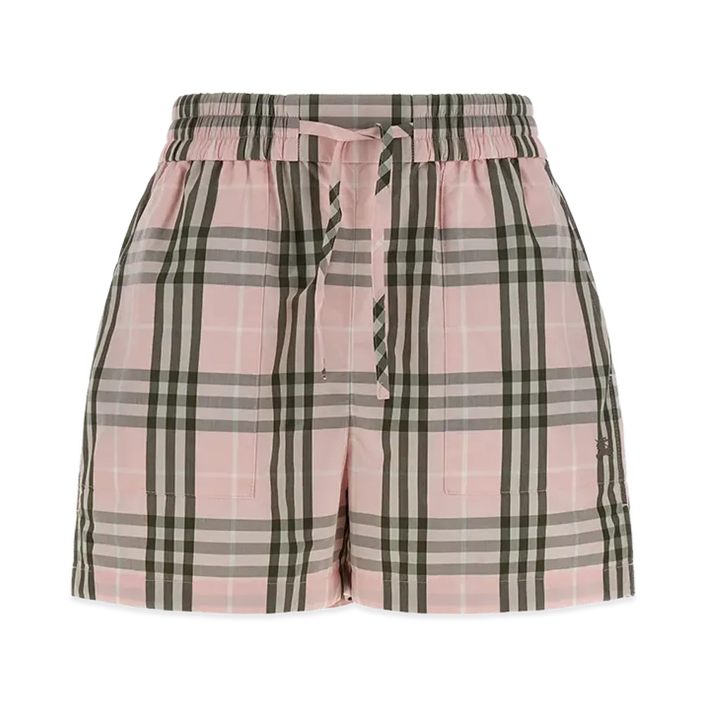 Burberry Women's Evelyn Chk Shorts "Pink"