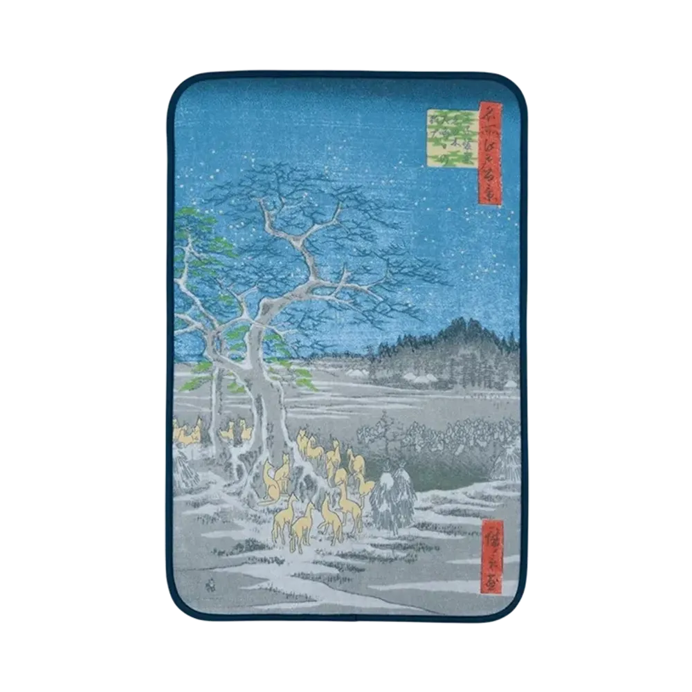 BANDAI "Ichiban Kuji" -Utagawa School- B Prize Foxfire Blanket