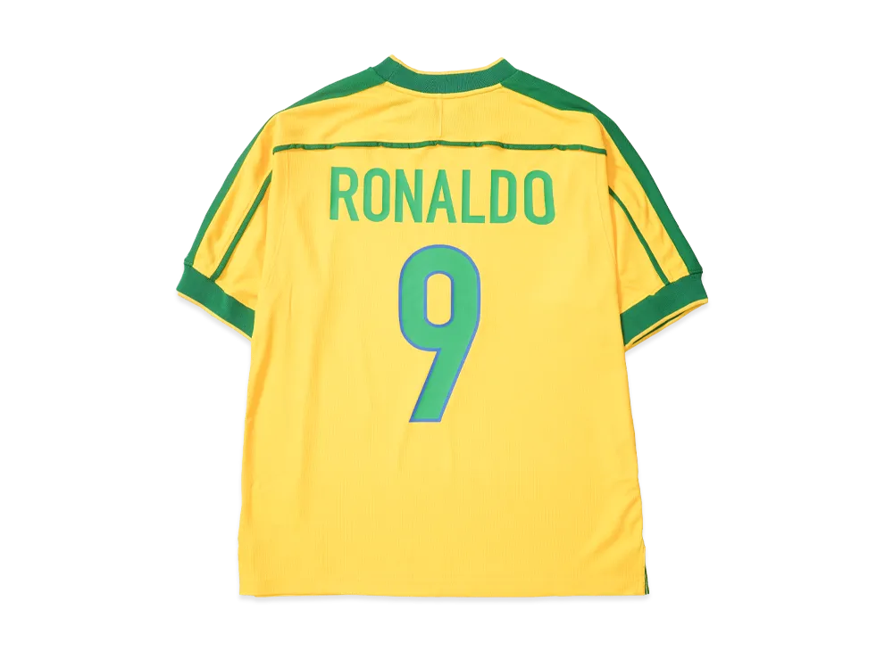 Nike ブラジル代表 1998 リイシュー ユニフォーム ロナウド サイズ L Nike ブラジル代表 1998 リイシュー ユニフォーム ロナウド サイズ L