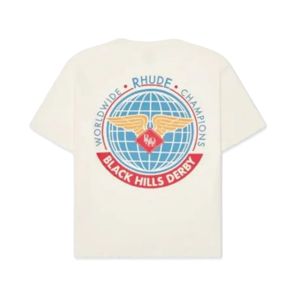 RHUDE Worldwide Tee "White"