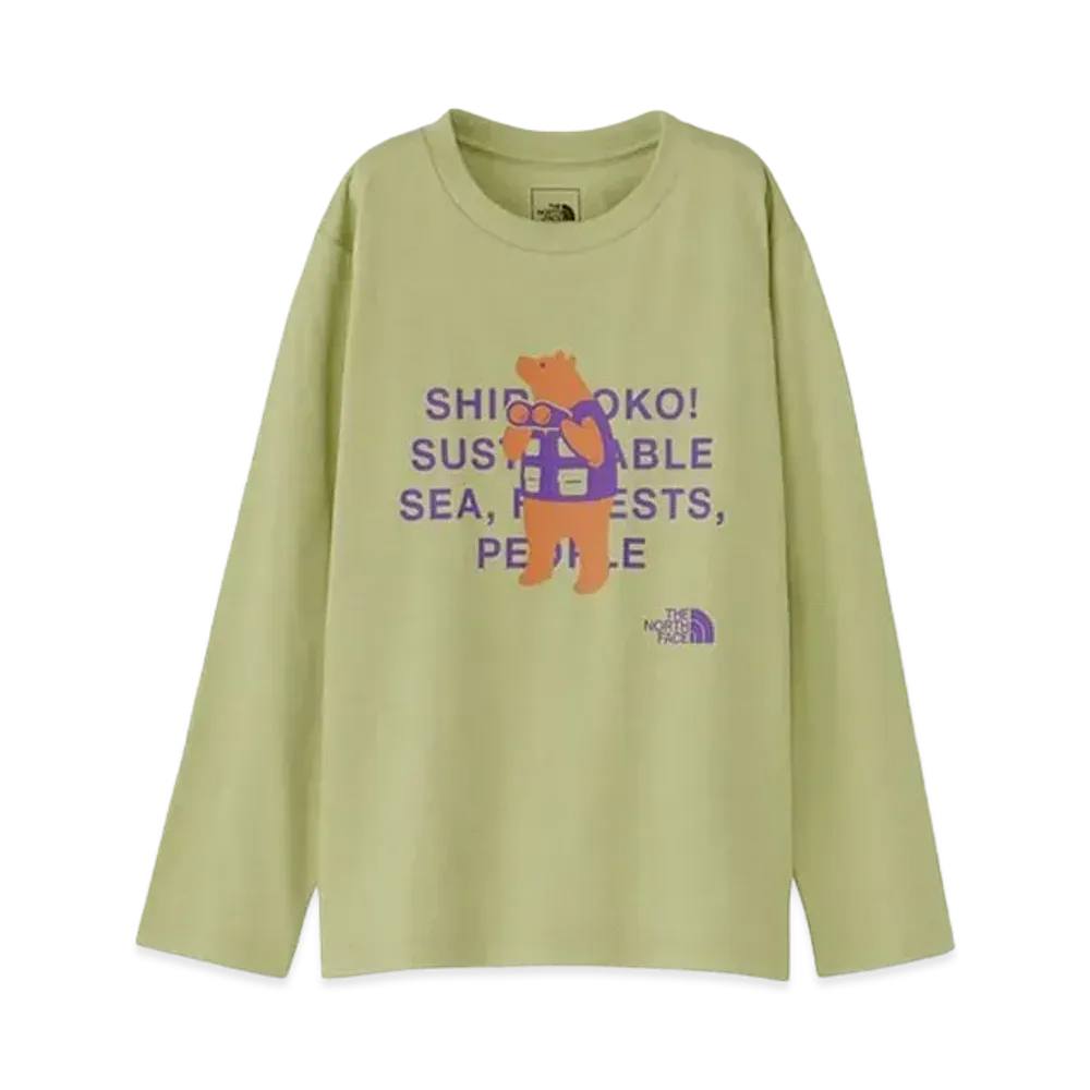 The North Face L/S Shiretoko Toko Tee "Misty Sage"