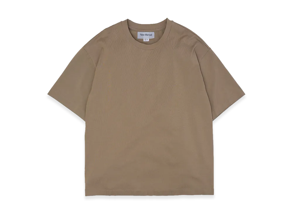 New Manual Boxy Tee "Beige"