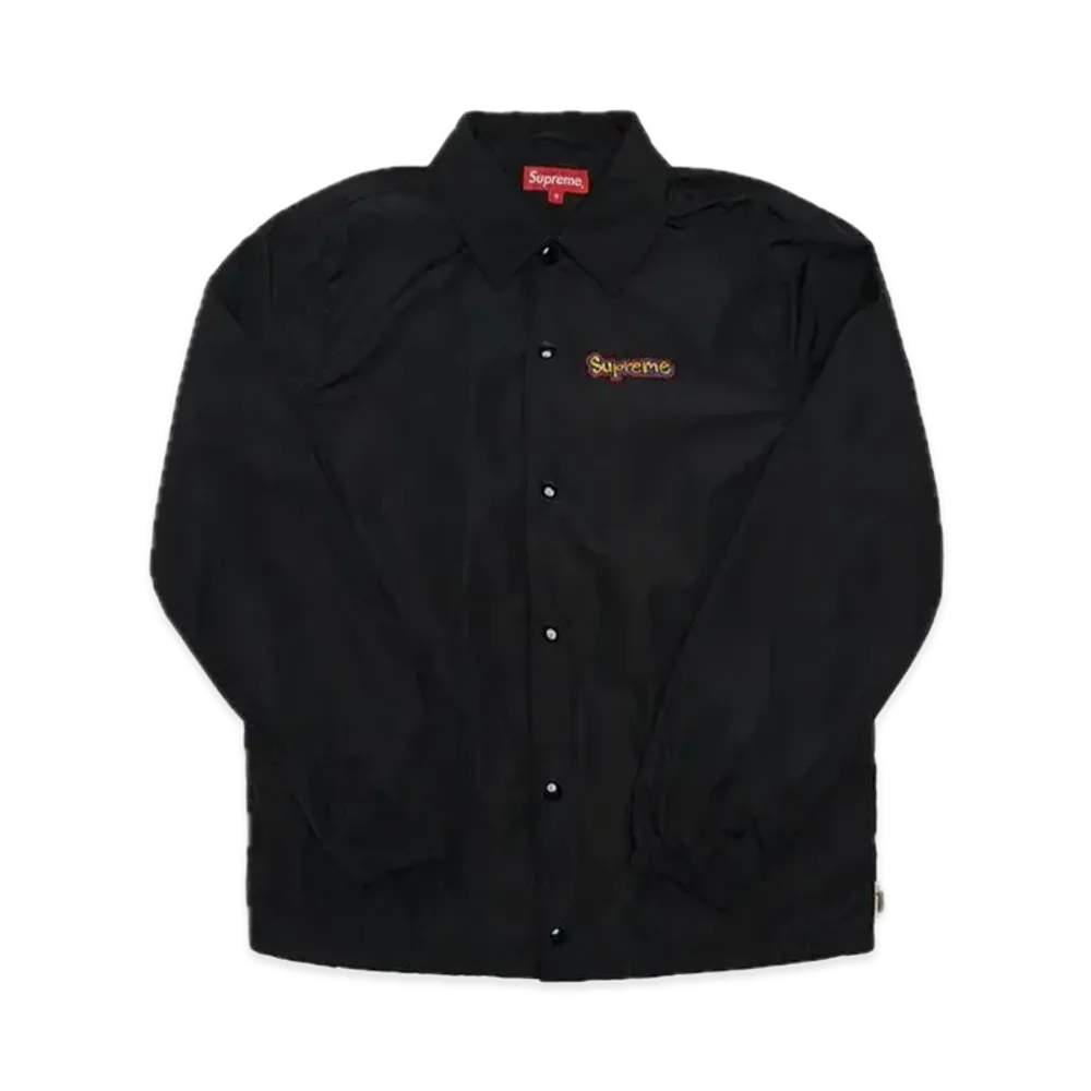 Supreme Gonz Logo Coaches Jacket "Black"
