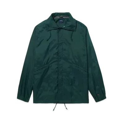 Noah Hooded Coaches Jacket "Green"