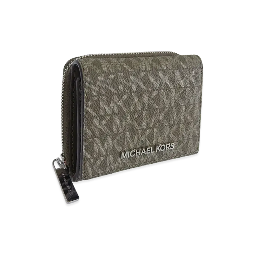 MICHAEL KORS Women's Trifold Wallet "Olive"
