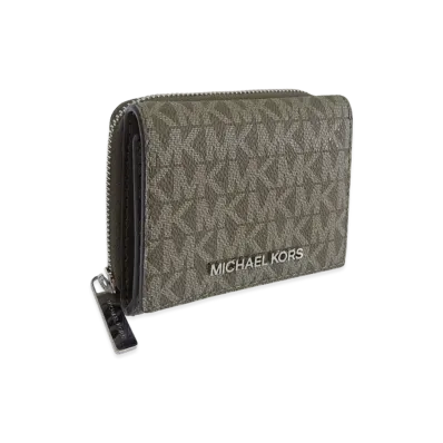 MICHAEL KORS Women's Trifold Wallet "Olive"