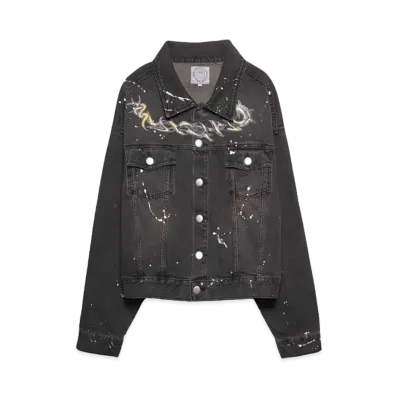 SOMEIT SOLVER VINTAGE DENIM JACKET "VINTAGE BLACK"