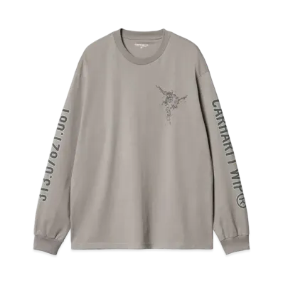 Carhartt Wip L/S Coordinate T-Shirt "Misty Grey"