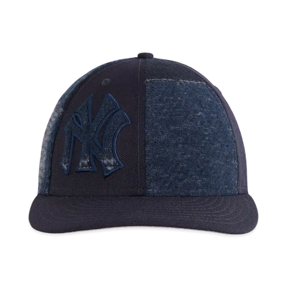Kith x New Era For The New York Yankees Patchwork Wool 59Fifty Low Profile "Nocturnal"