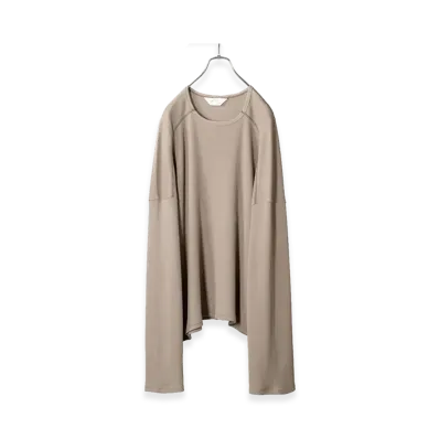 ANCELLM C/CA LS T-Shirt "Sand"