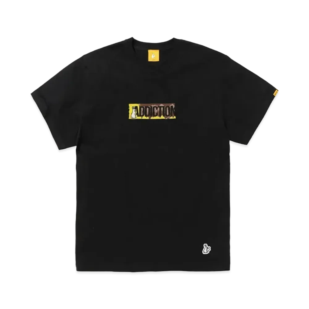 FR2 Valentine's Day Addiction Embroidery T-shirt "Black"