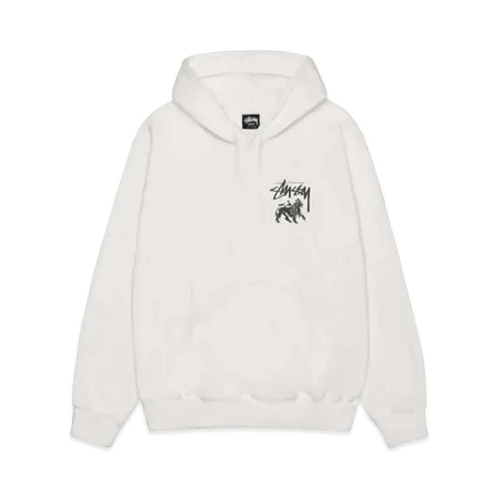 Stussy Rasta Lion Pigment Dyed Hoodie "Natural" (FA24)