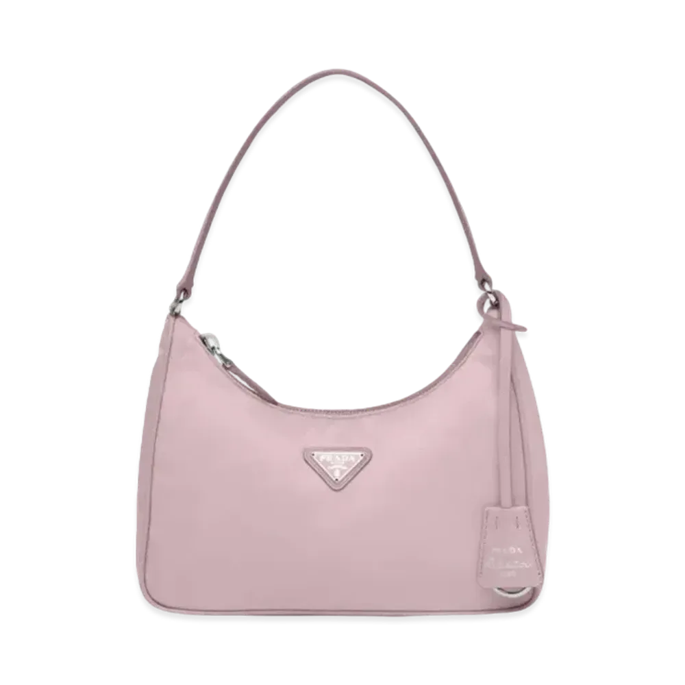 PRADA Re Edition 2005 Re Nylon Mini Bag "Alabaster Pink"