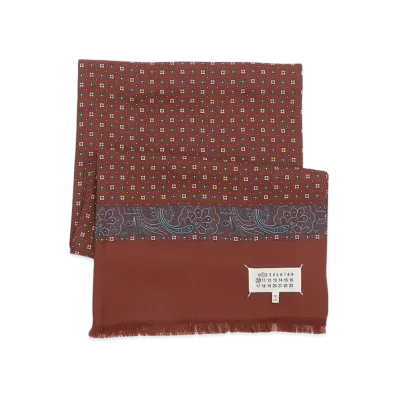 Maison Margiela Stole "Bordeaux"