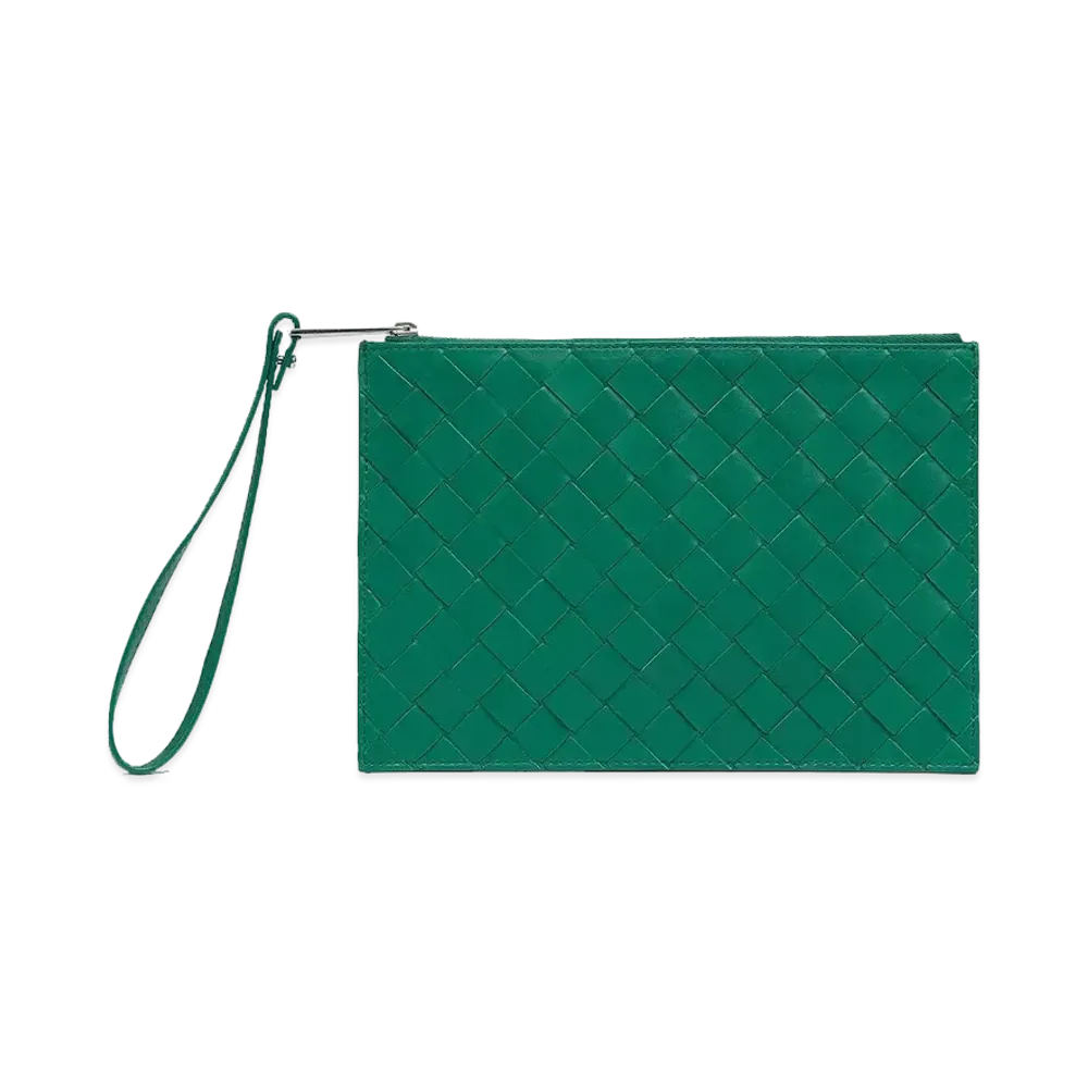 Bottega Veneta Pouch "Racing Green"