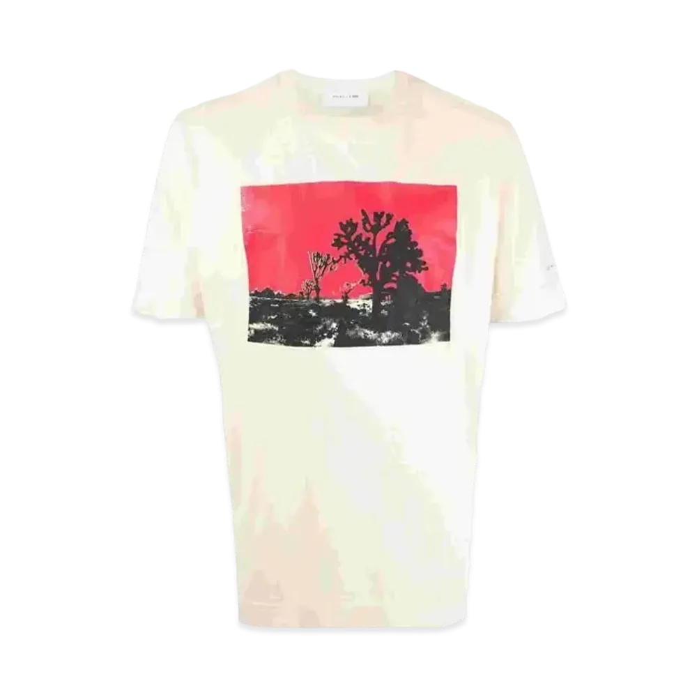 1017 ALYX 9SM Cotton Graphic-Print T-Shirt "Beige"