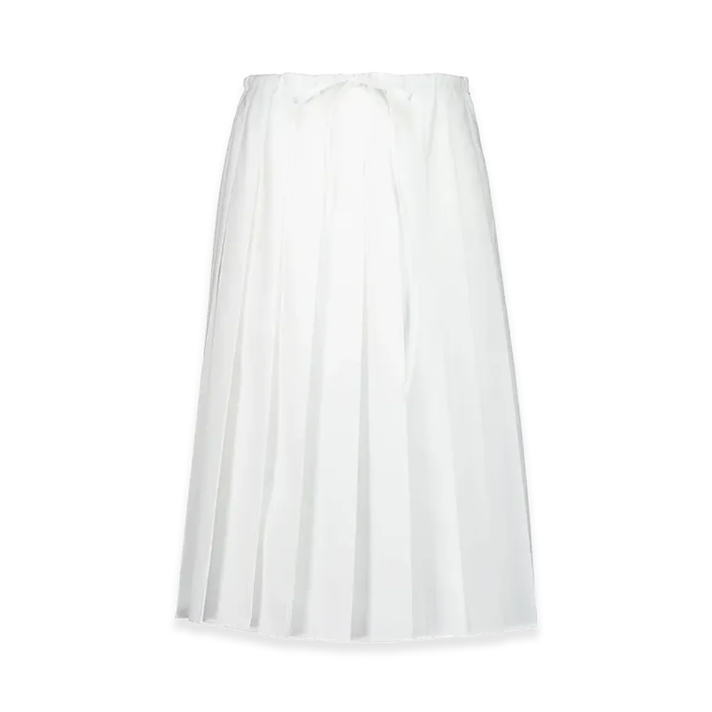 PRADA Women's Pighe Skirt "White"