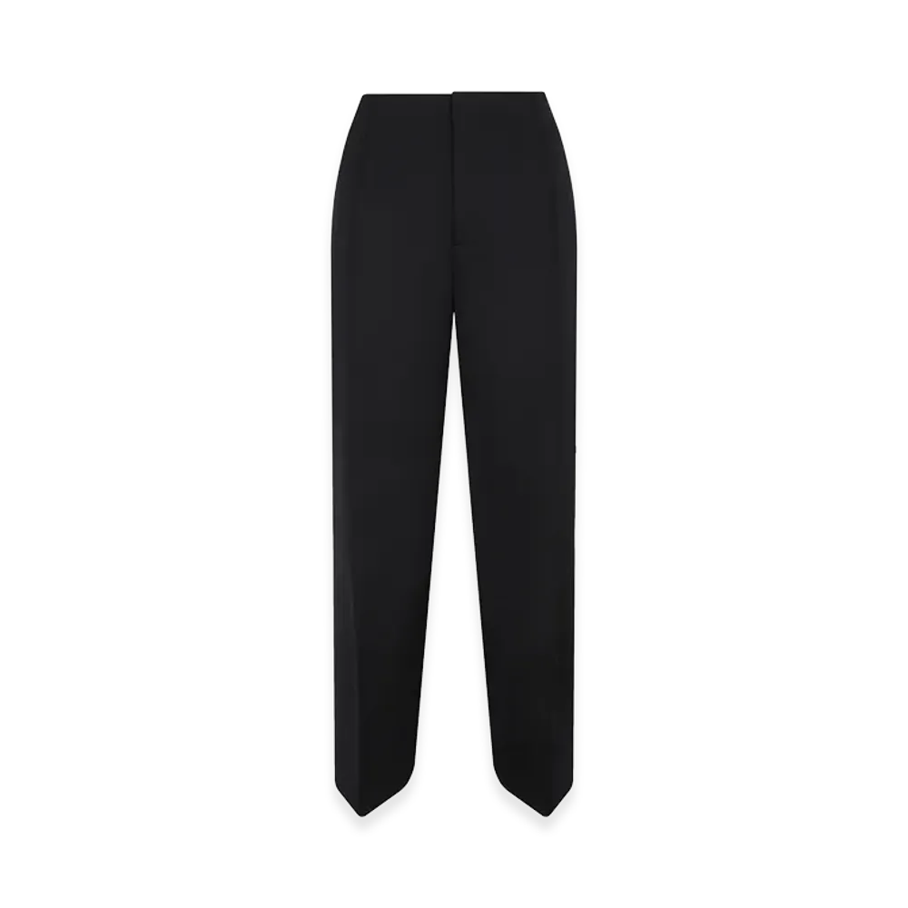 Bottega Veneta Women's Curved Shape Pant "Black"