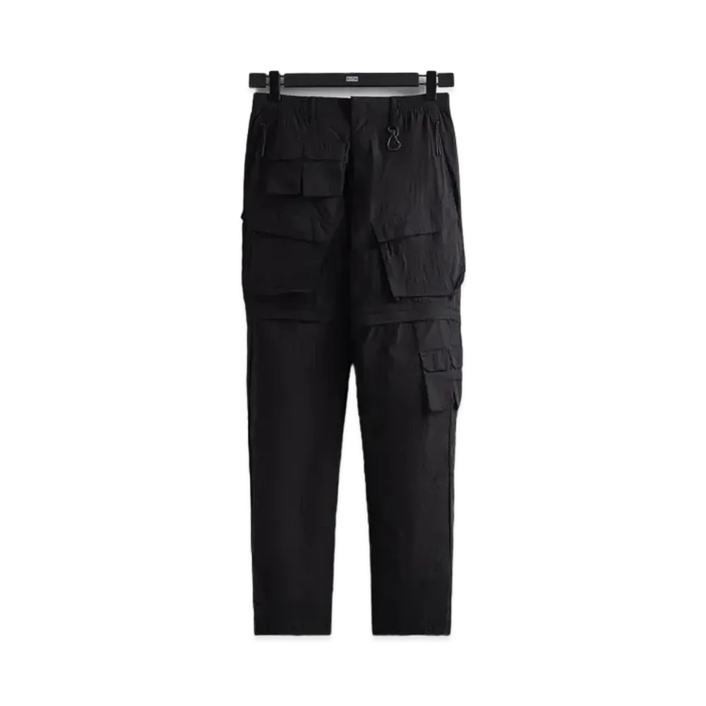 Kith Wrinkle Nylon Convertible Pant II "Black"