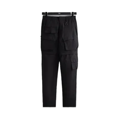 Kith Wrinkle Nylon Convertible Pant II "Black"