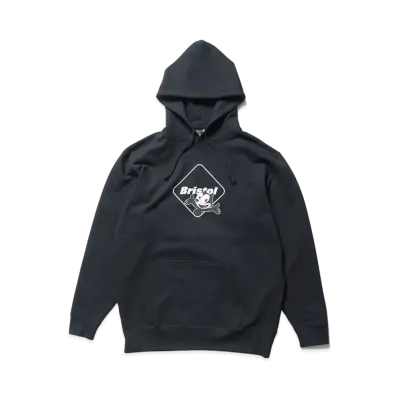 F.C.REAL BRISTOL Felix The Cat Supporter Sweat Hoodie "Black"