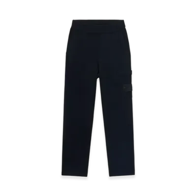 Stone Island 580FA Geelong RWS Wool Stone Island Ghost Loose-Fit Cargo Joggers with Pockets - 24FW "Navy Blue"