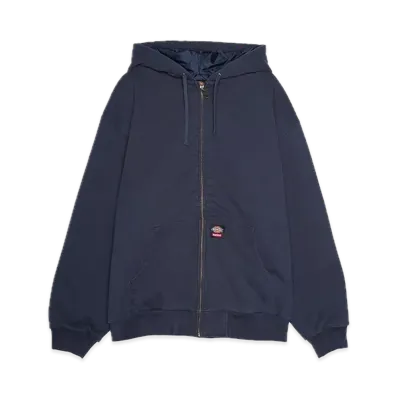 Supreme x Dickies Quilted Lined Zip Up Hooded Sweatshirt "Navy"