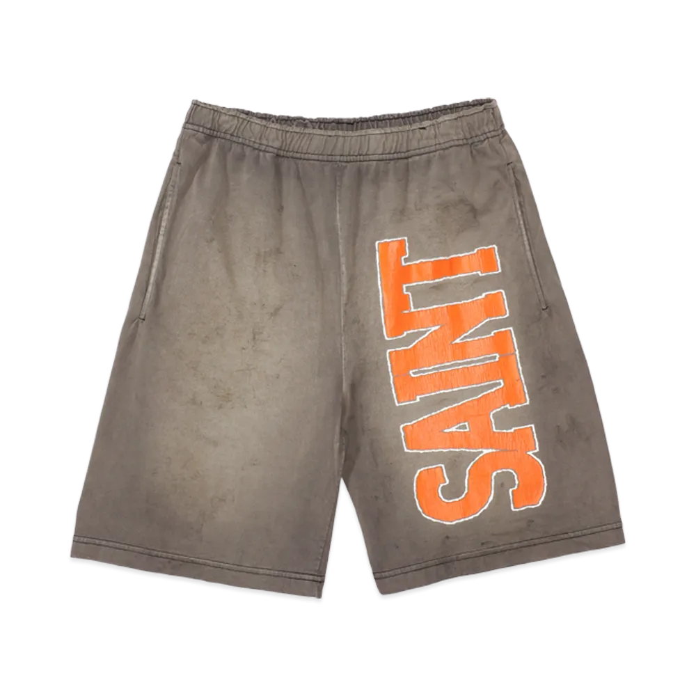 SAINT Mxxxxxx Easy Shorts Cut Sew "Charcoal"
