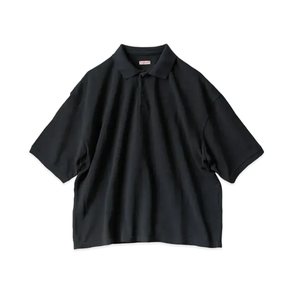 KAPITAL DRY DEER CHILD BOX POLO "Black"