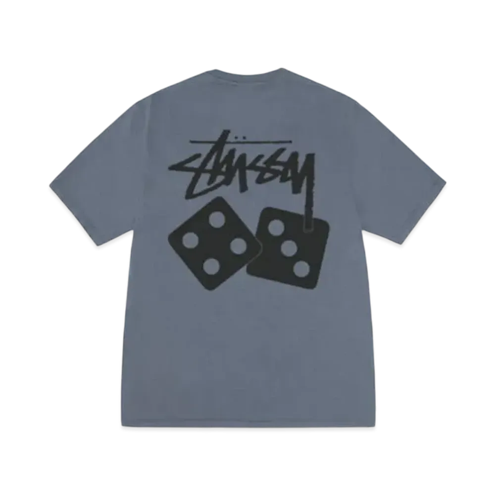 Stussy Dice Tee Pigment Dyed "Navy"