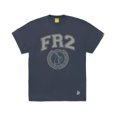 FR2 College Icon Logo T-shirt "Indigo Blue"