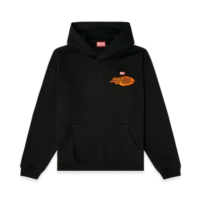 Diesel S-Boxt-Hood-T5 Pullover Hoodie "Black"