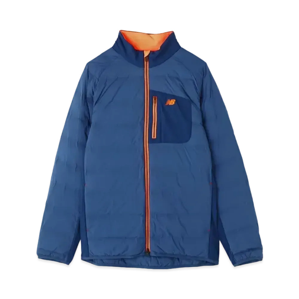 New Balance Golf Light Down Full Zip Blouson "Blue"