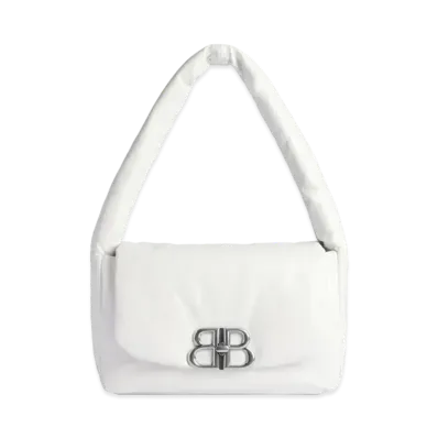 BALENCIAGA Monaco Small Sling Bag "White"