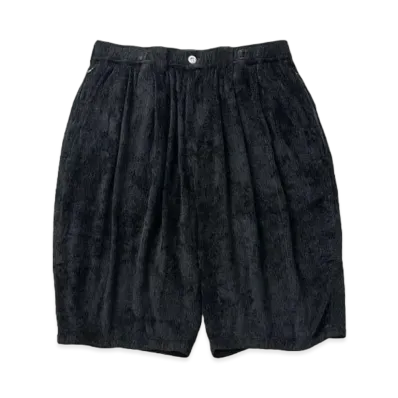 TIGHTBOOTH Rayon Cord Big Shorts "Black"