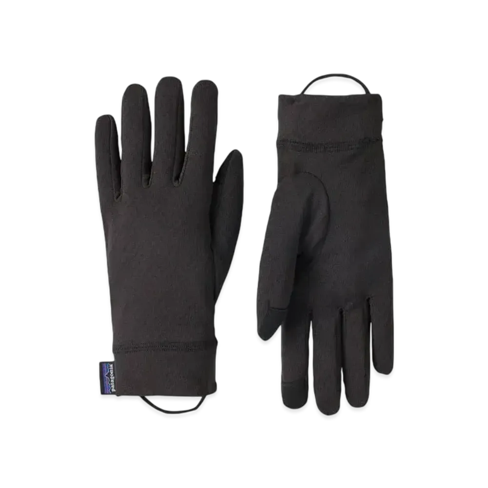 Patagonia Men's Cap Midweight Liner Glove "Black"