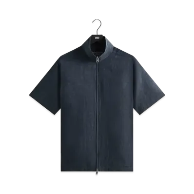 Kith Colton Zip Up Shirt "Nocturnal"