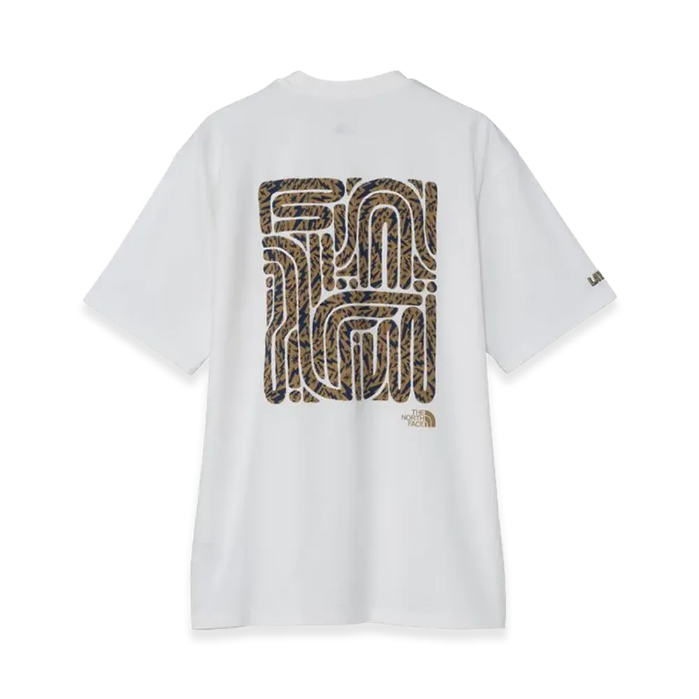 The North Face Short Sleeve Layback Tribal Tee "Off White"