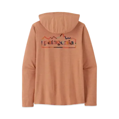 Patagonia Women's Capilene Cool Daily Graphic Hoody "Pink"