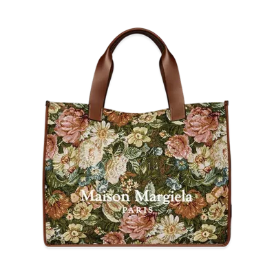 Maison Margiela Cabas Large Shopping Bag "Green/Flower"